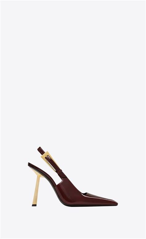 ysl kendall pump|SAINT LAURENT Lee patent.